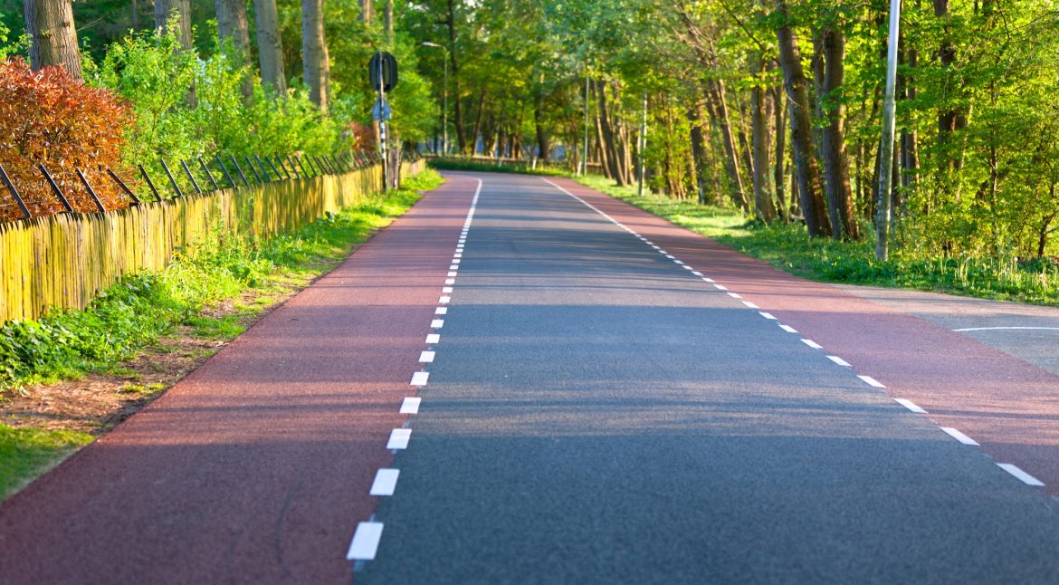 Empty rural road